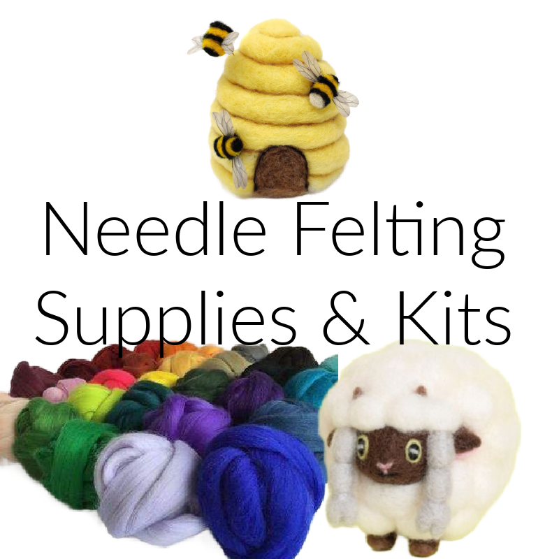 Zebra Needle Felting Kit