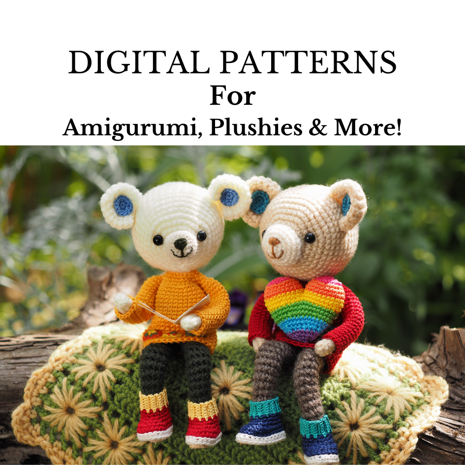 Digital Patterns for Amigurumi, Plushies & More!