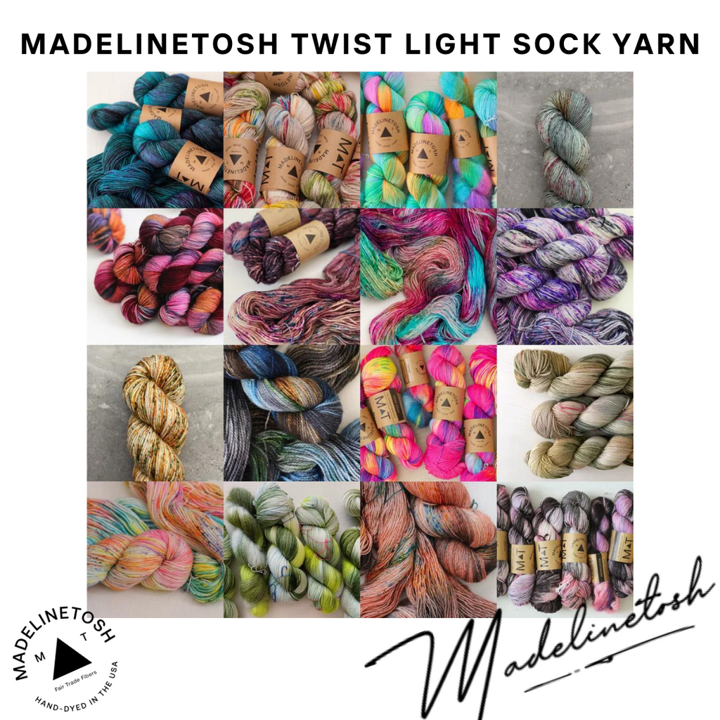 Twist Light Sock Yarn from Madelinetosh